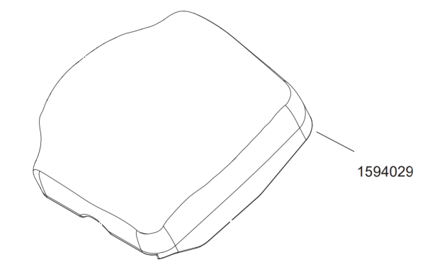 Handauflage links - Tetrabremse e-pilot P15