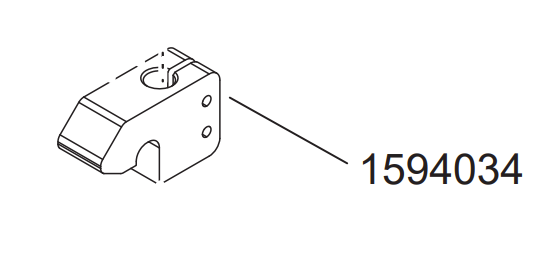 Haken Feststellbremse - Tetrabremse e-pilot P15